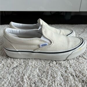 Vans White Slip-On 98 DX Sneakers